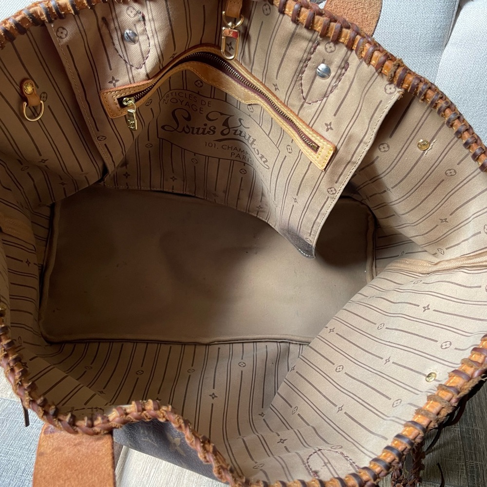 Louis Vuitton fringe neverfull GM - Picture 7 of 15